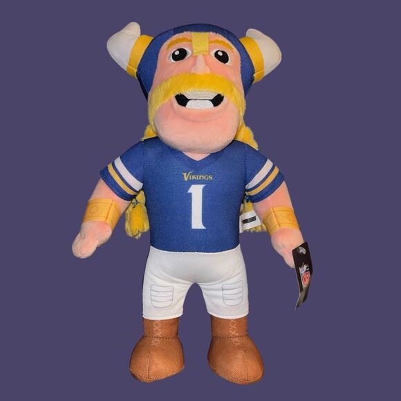 NWT Game Center MN Vikings Mascot Plush 14” - Picture 1 of 5